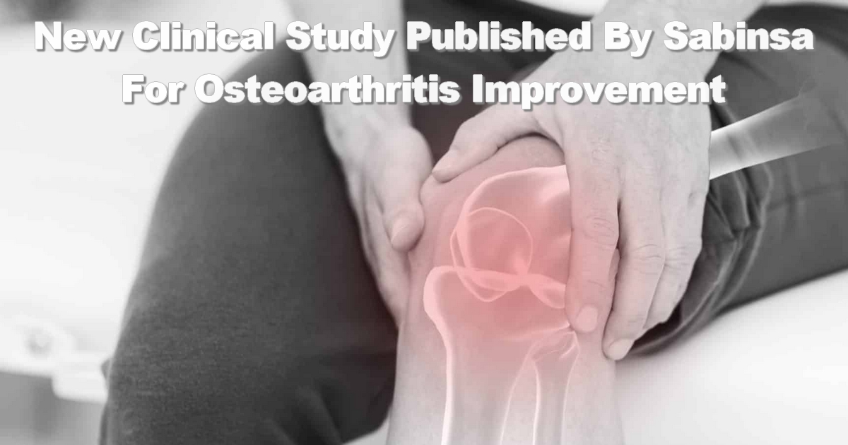 Boswellin SUPER shows improvements in knee osteoarthritis within five days